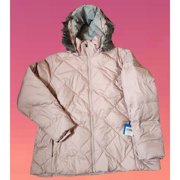 Columbia Icy Heights II Down Jacket – Mineral Pink – Women’s 2X – Unworn - Picture 1 of 10